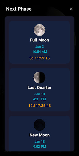 komputer Lune - Moon Phases