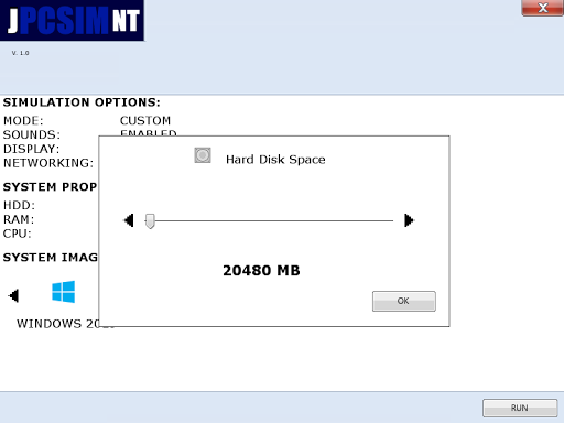 JPCSIM NT - Server Simulator ПК