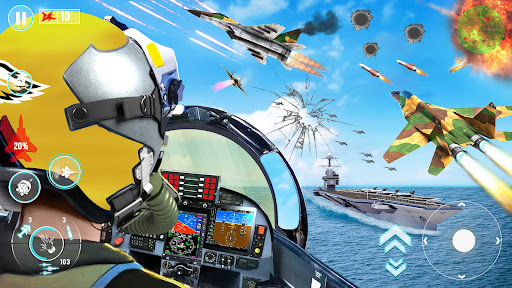 komputer Fighter Jet War Plane Games