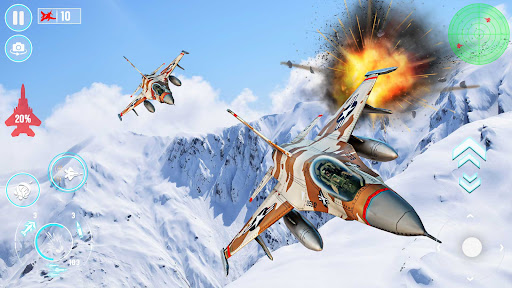 komputer Fighter Jet War Plane Games