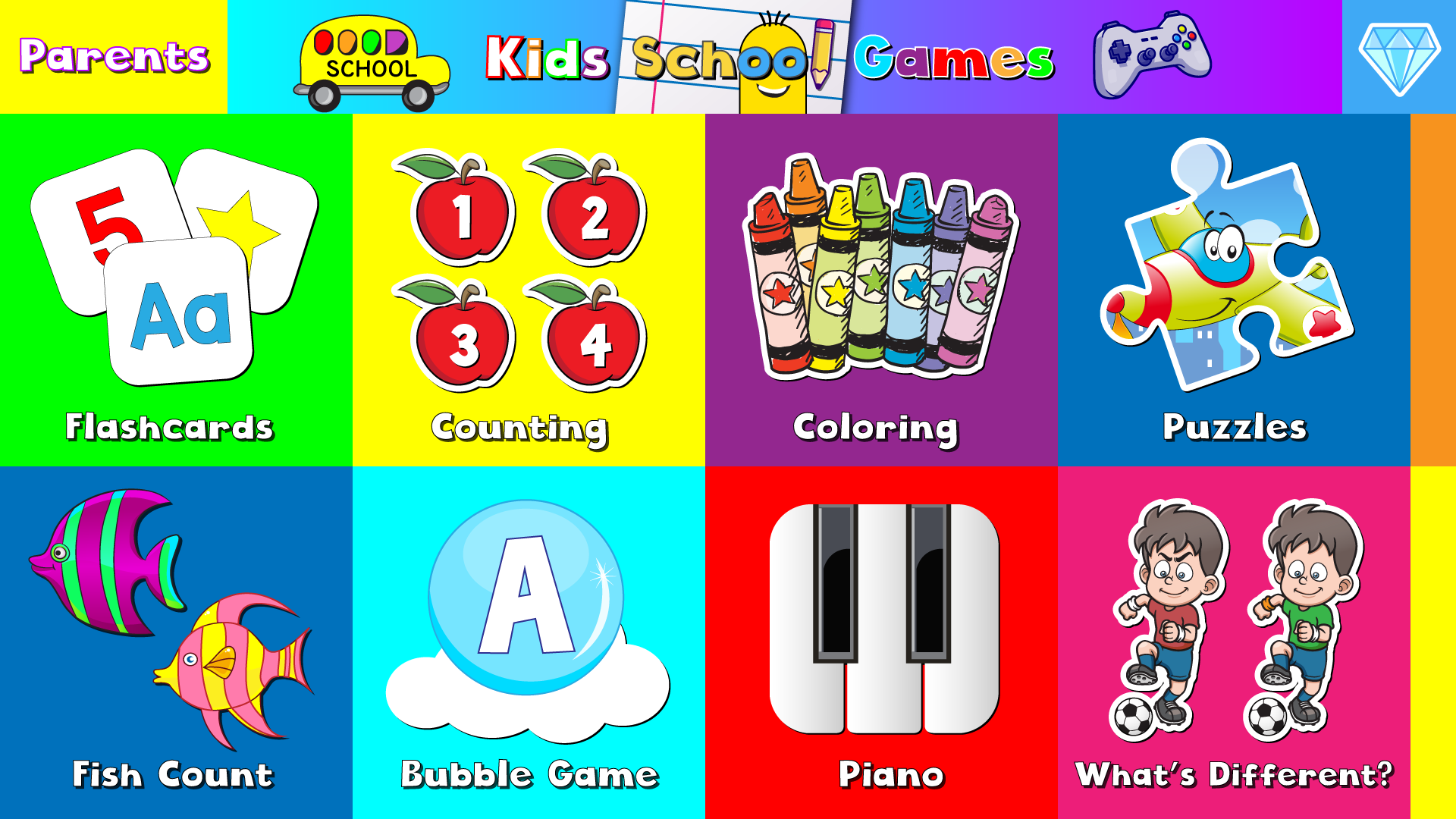 Kids School Games PC