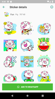 WAStickerApps Stickers 猪年貼圖電腦版
