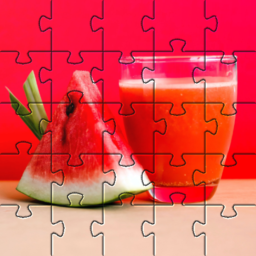 Food jigsaw puzzle
