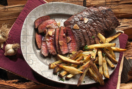 Food jigsaw puzzle پی سی