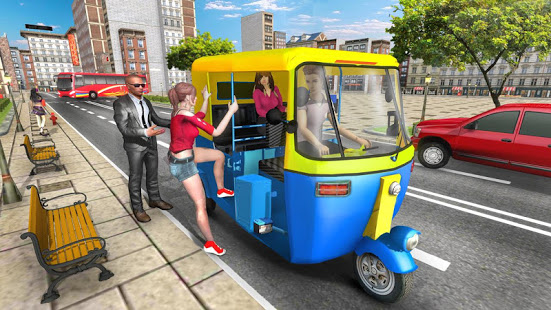 Modern Tuk Tuk Auto Rickshaw: Free Driving Games PC