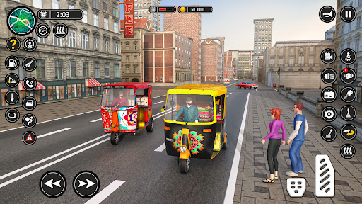 Modern Tuk Tuk Auto Rickshaw