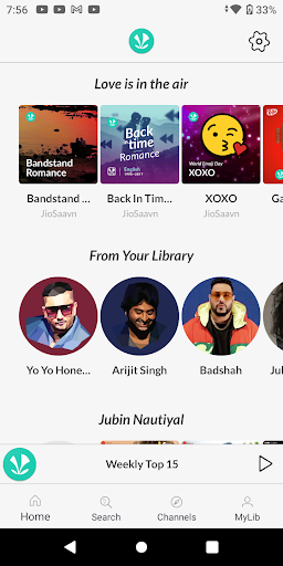 JioSaavn پی سی