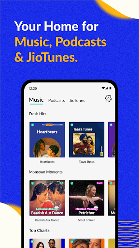 JioSaavn Music & Radio – JioTunes, Podcasts, Songs PC