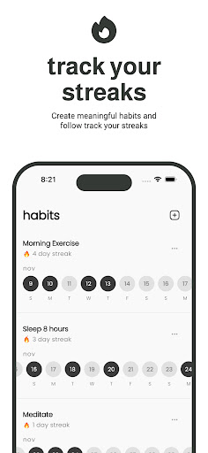 Simple Habit Tracker - Habits
