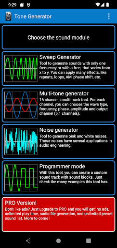Frequency Sound Generator PC
