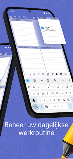 Weekplanner - agenda, notities