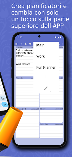 Planner Settimanale - agenda PC
