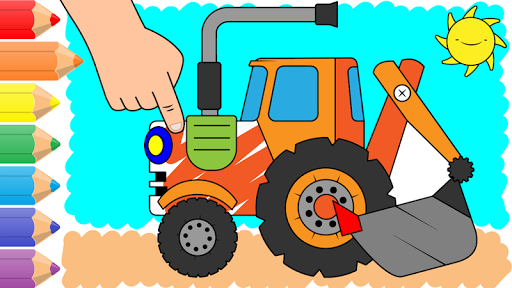 Ausmalen für Kinder Lernspiel