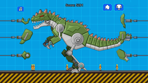 komputer Robot Dino War Giganotosaurus