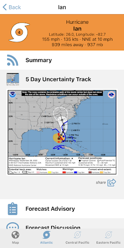 Tropical Hurricane Tracker para PC