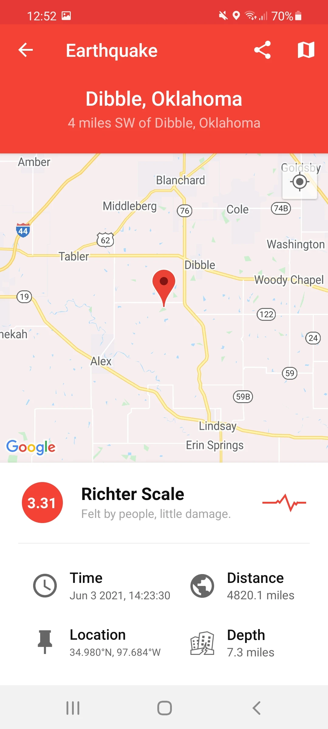 My Earthquake Alerts - US & Worldwide Earthquakes PC