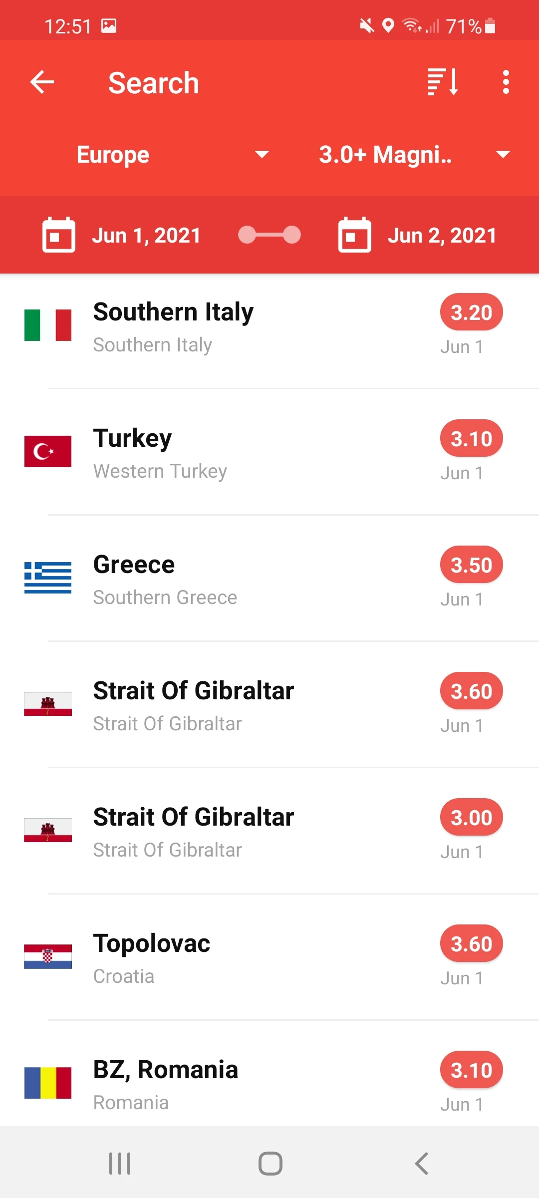 My Earthquake Alerts - US & Worldwide Earthquakes PC