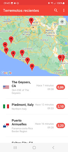 Mis Alertas de Terremotos PC