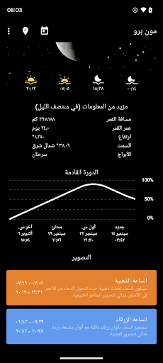 طور القمر الحاسوب