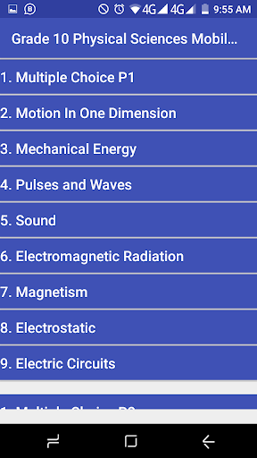 Grade 10 Physical Sciences电脑版