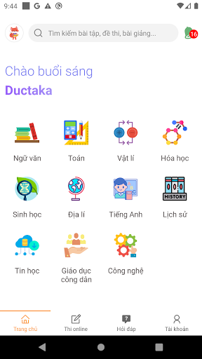 VietJack– học tốt, thi online, hỏi bài, khóa học