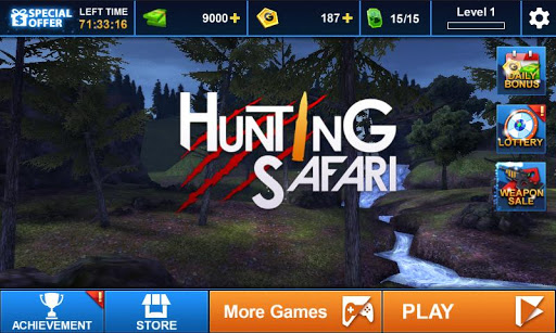 荒野狩猟 - Hunting Safari 3D