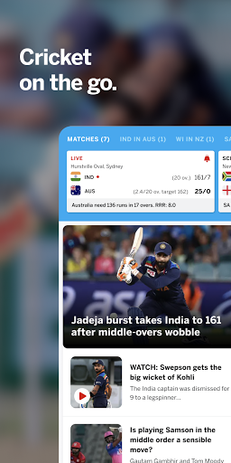 ESPNcricinfo - Live Cricket পিসি