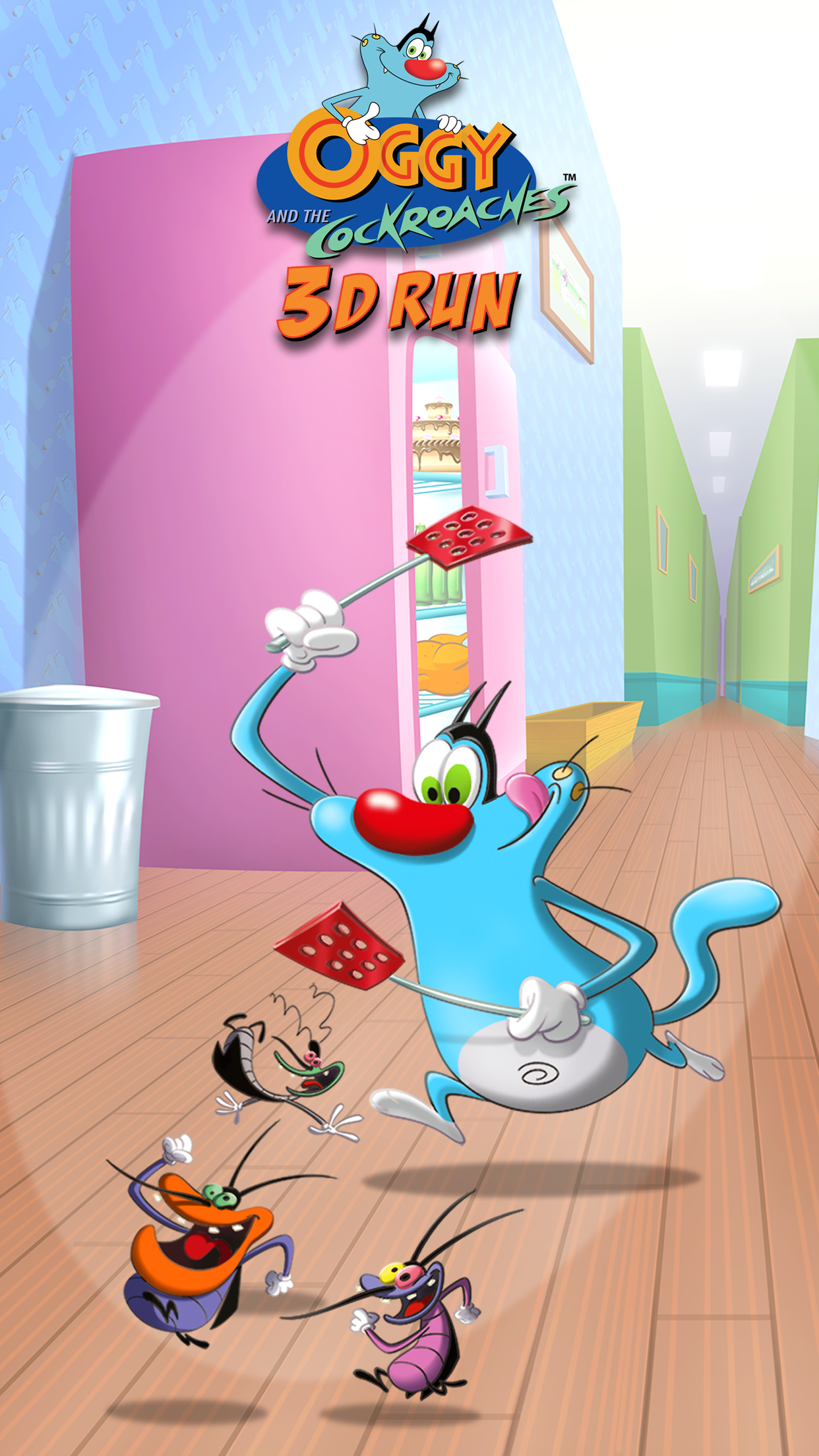 Download Oggy 3D Run - Free Runner Game on PC with MEmu