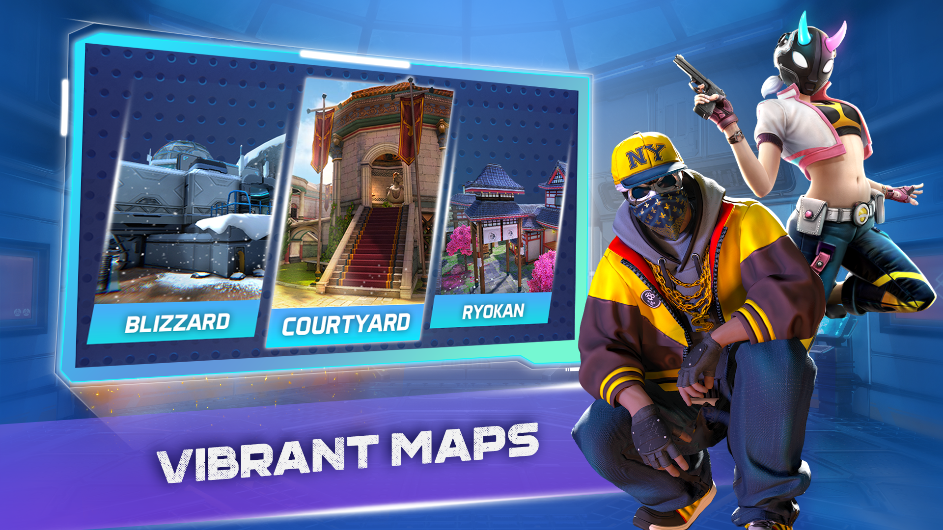 MaskGun Multiplayer FPS - Free Shooting Game PC