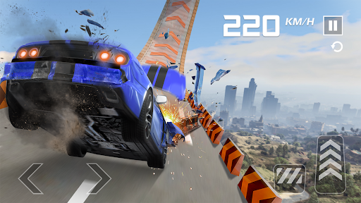 Baixar e jogar CrashMetal 3D Corrida Carros no PC com MuMu Player