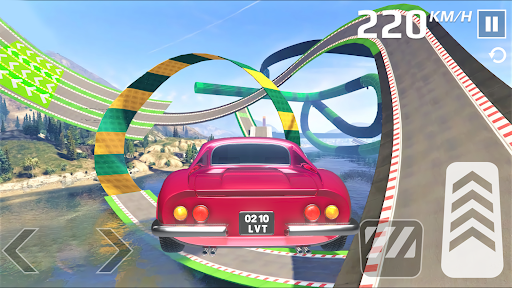 Superhero GT Car Stunt Games الحاسوب