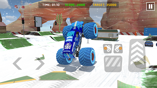 komputer Car Games: Monster Truck Stunt