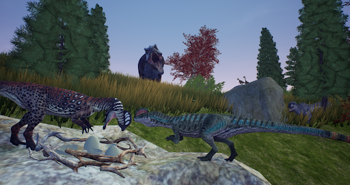 The Cursed Dinosaur Isle: Game