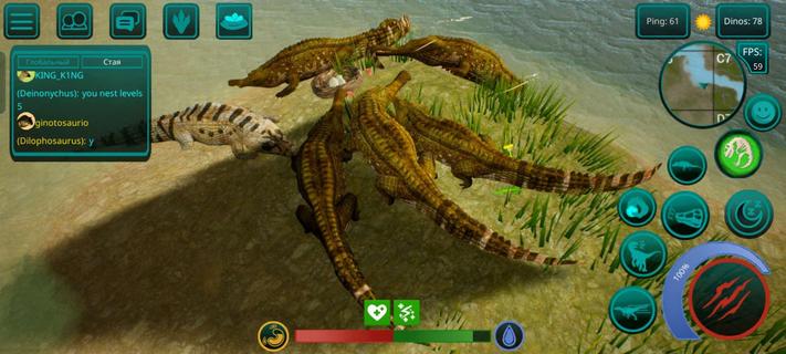 Online Dinossauros: Simulador