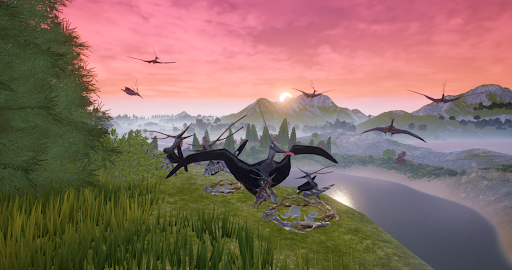 The Cursed Dinosaur Isle: Game