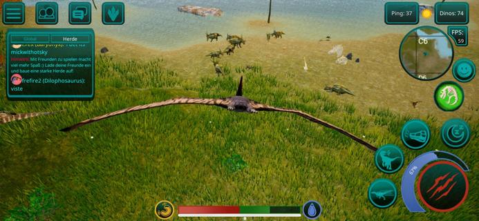 Online Dinosaurs Survival Game