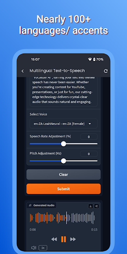 Vocalizer AI: Text-to-Speech پی سی