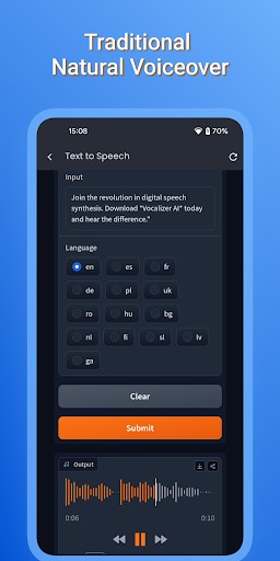Vocalizer AI: Text-to-Speech پی سی
