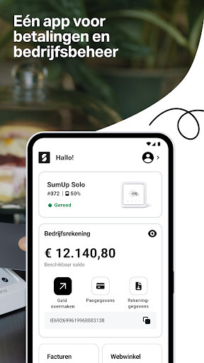 SumUp: Afrekenen en beheren