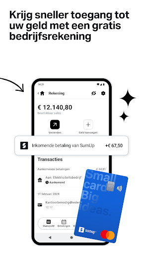 SumUp: Afrekenen en beheren