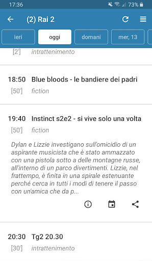 Oggi in TV - Guida TV PC