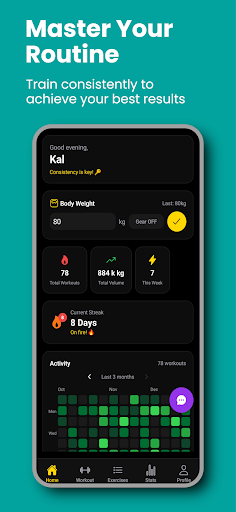 IronPulse: Gym Workout Tracker پی سی