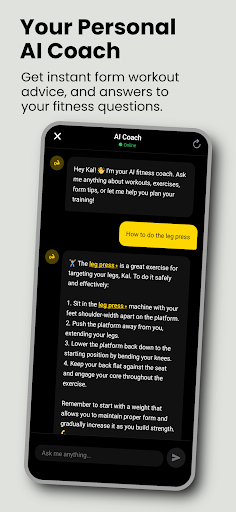 IronPulse: Gym Workout Tracker پی سی