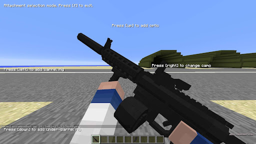 Guns Mod สำหรับ Minecraft PE PC