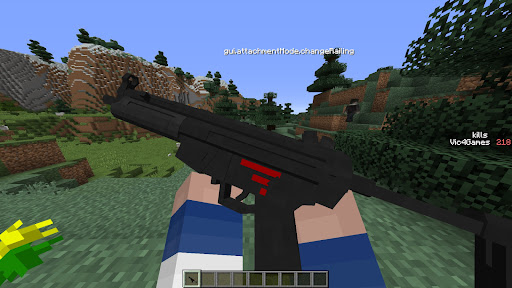 Guns Mod สำหรับ Minecraft PE