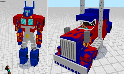 マインクラフトPE用のトランスフォーマー