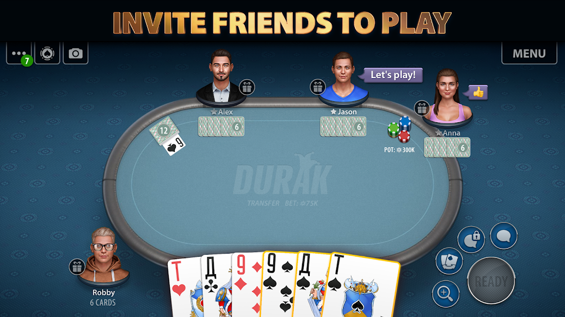 Дурак Онлайн от Pokerist PC