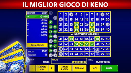 Vegas Keno di Pokerist PC