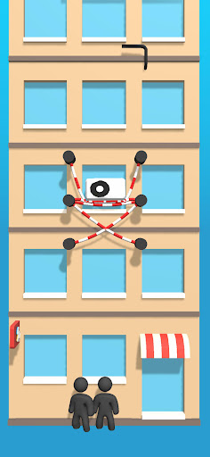 Retter mit Seil 3D PC