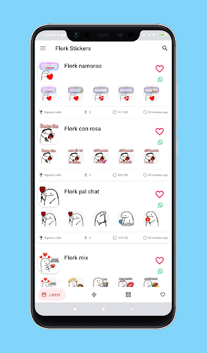 Stickers de Flork for whatsapp PC